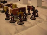 The squad assembled. Need more lighting to take these pictures...