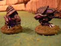 More white with purple wash for the exposed bits.