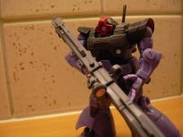 Paintjob is neat but basic. Done in plastic model style, it doesn't have any highlights or weathering.