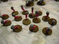 Spore mines ready to mess with enemy deployment.