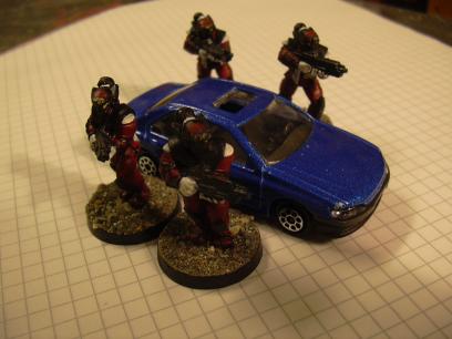 28mm scale cars