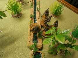 The jungle is alive with Nyassa's men.