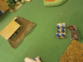 The brave French advance...