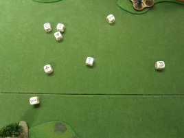 Superb dice rolling.