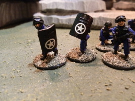 These are the riot cops set from TAG. I would actually have liked more of them with the shields.