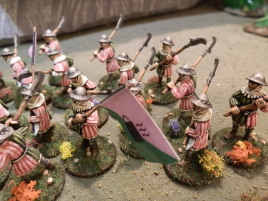 A couple of the bills broke, that's why I turned them into standard bearers.