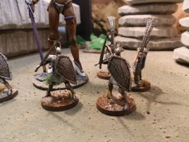 Silver Knights from the Dark Souls board game.