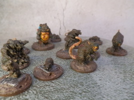 These are BONES and Noldur's DnD figures.