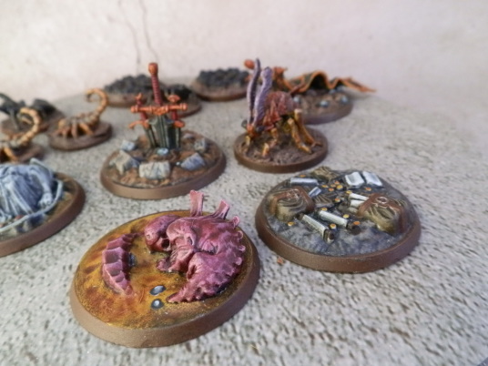 Critters and objective markers